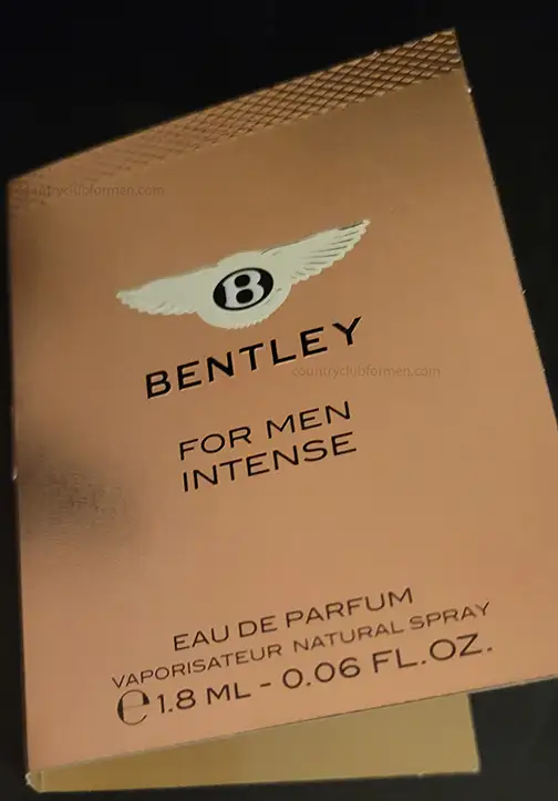 Bentley For Men Intense