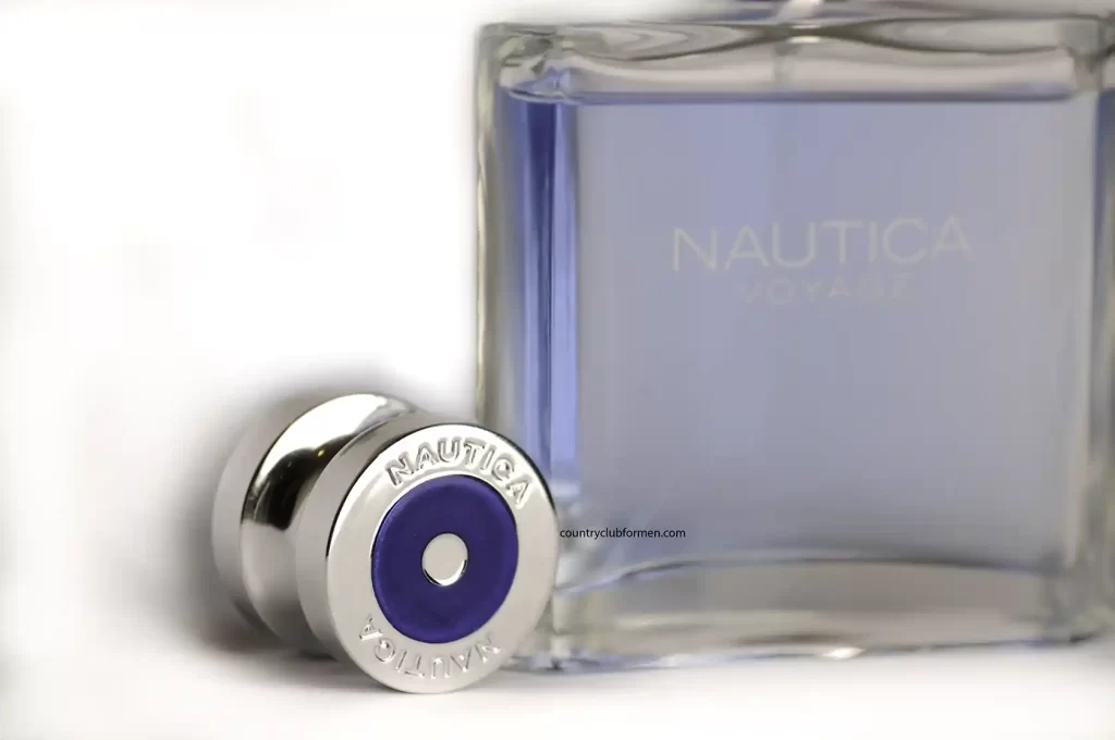 Nautica Voyage cologne with cap removed