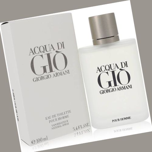 Acqua Di Gio 100 ml bottle next to original box